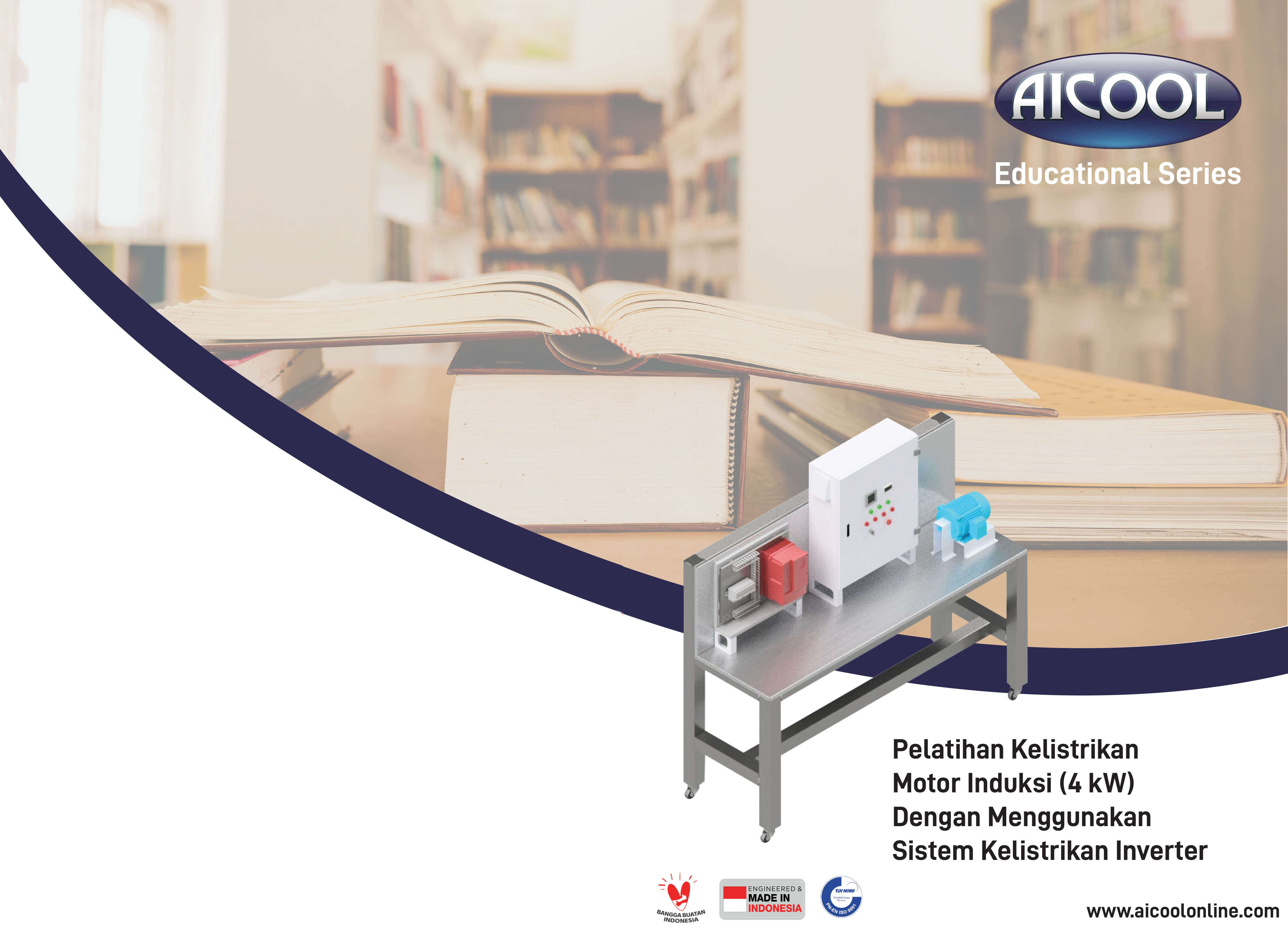 Pelatihan Kelistrikan Motor Induksi (4 kW) Dengan Menggunakan Sistem Kelistrikan Inverter